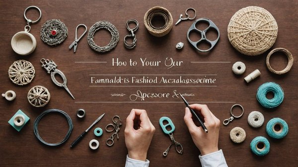 Comment fabriquer vos propres accessoires de mode artisanaux